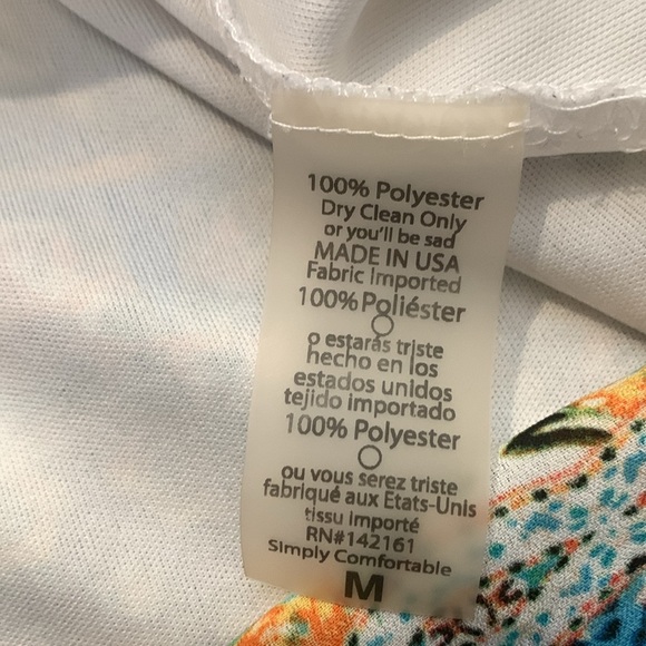 Lularoe Lola Batik Midi Skirt Sheer With Lining Beautiful Colors Medium - Picture 10 of 10